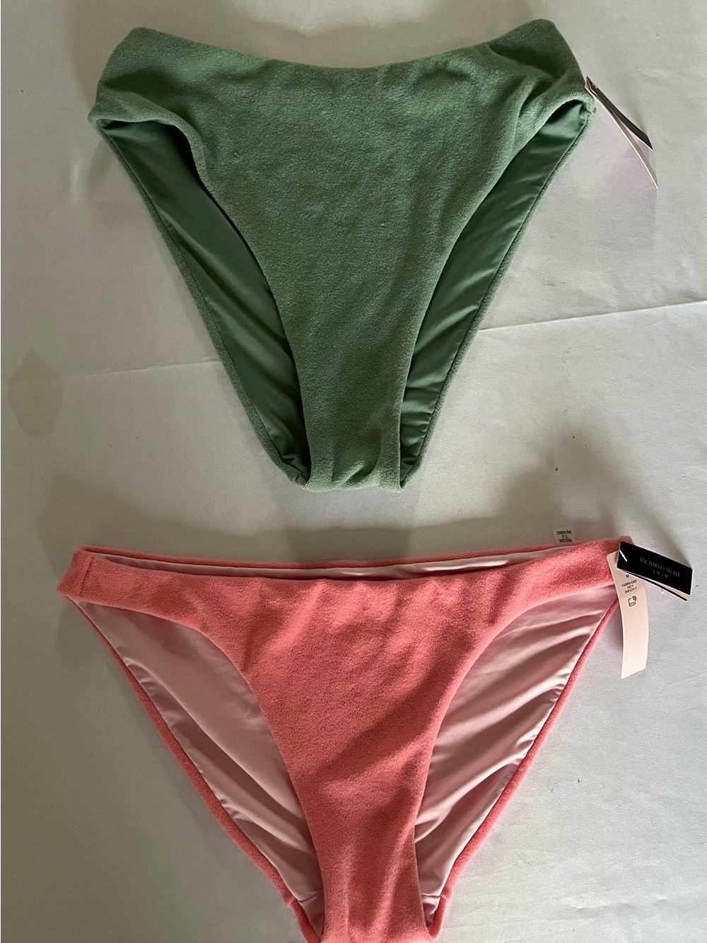 Victoria's Secret PINK New Terry Cloth Size Medium Set
